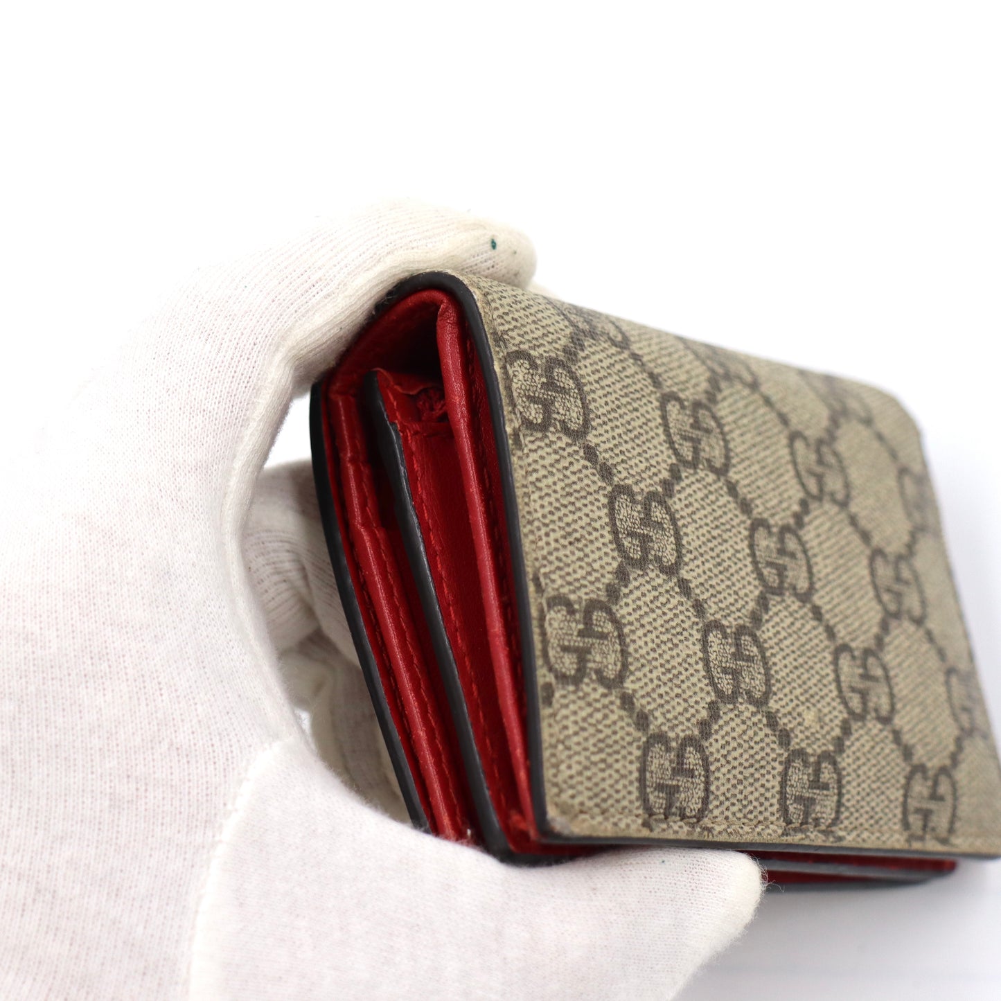 Gucci Bi-Fold GG Cherry Wallet - 522