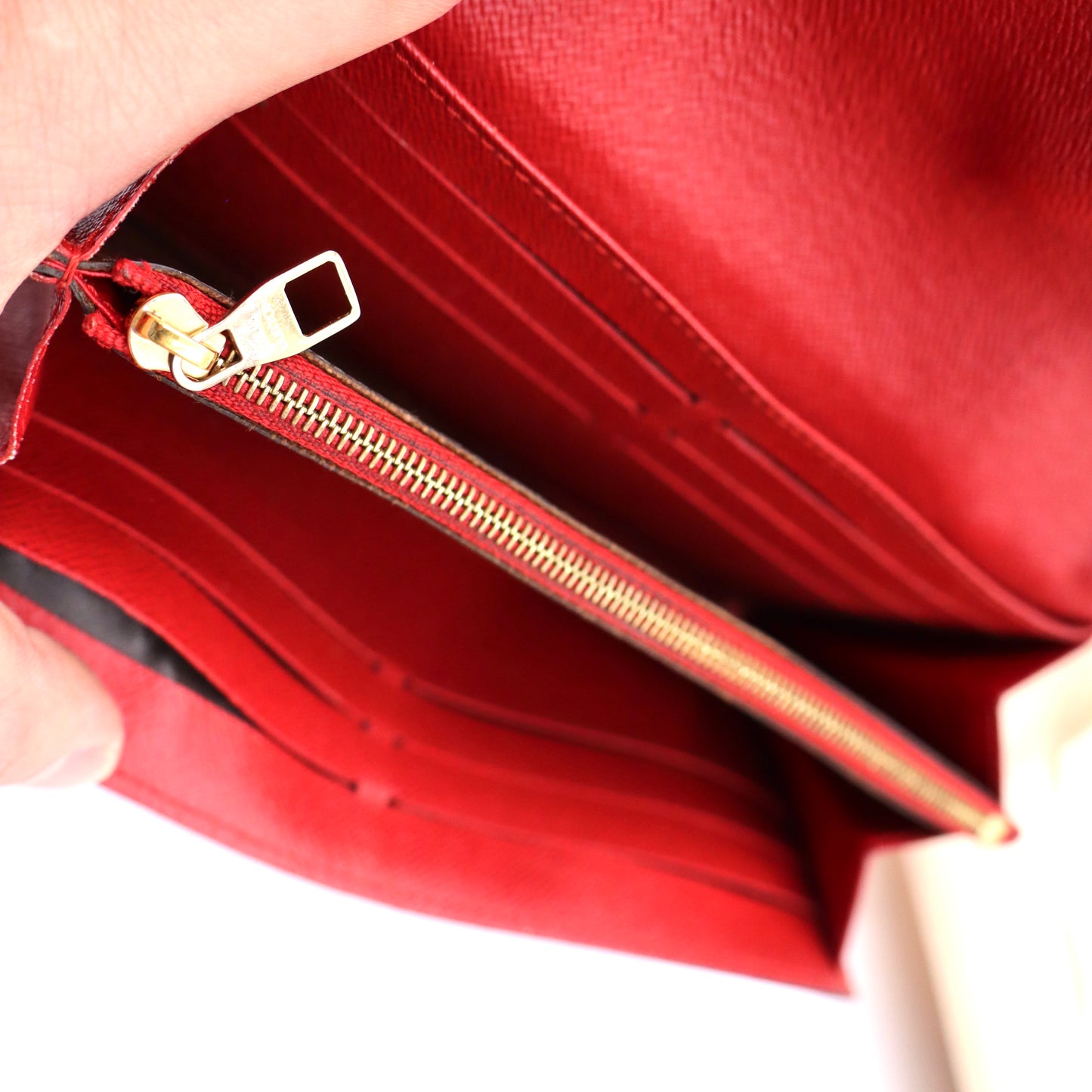 Louis Vuitton Portefeuille Sarah Long Wallet - 496