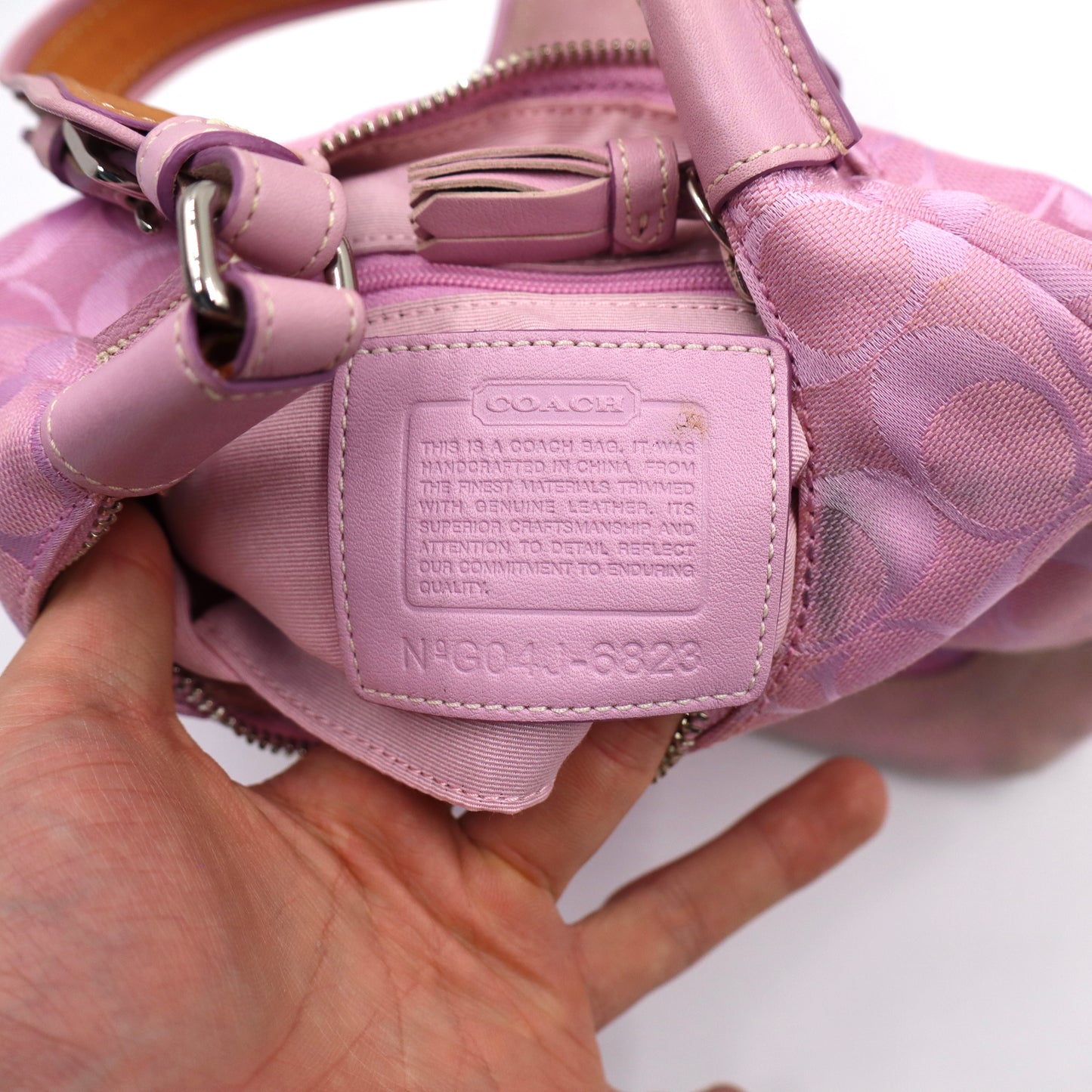 Coach Jaqquard Hamilton Bag - 501