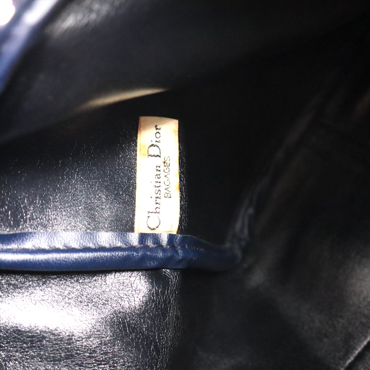 Dior Monogram Blau Keepall Vintage - 345
