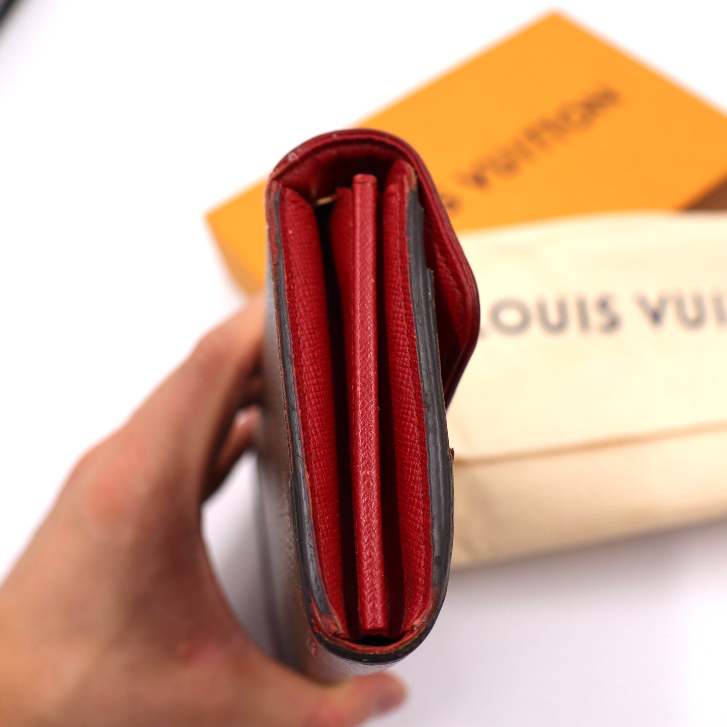 Louis Vuitton Portefeuille Sarah Long Wallet - 496