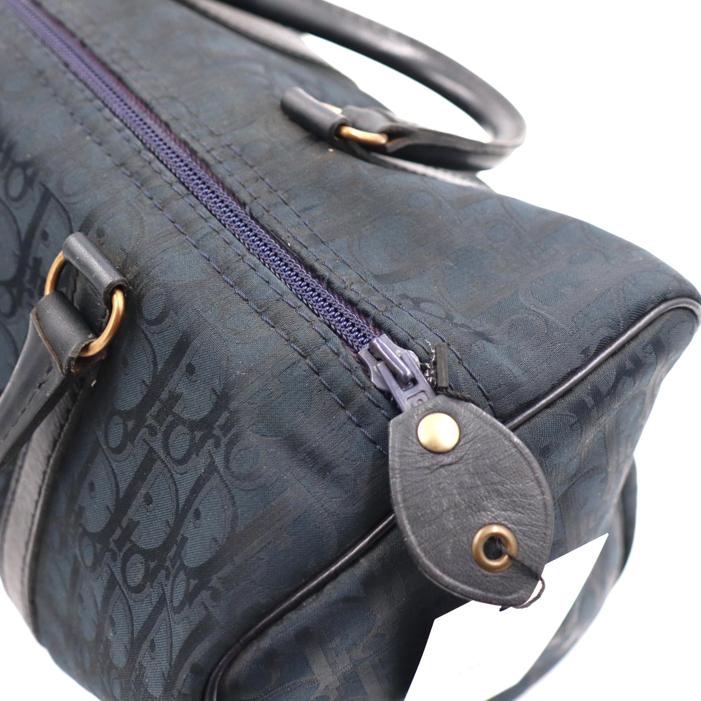 Dior Monogram Blau Keepall Vintage - 345