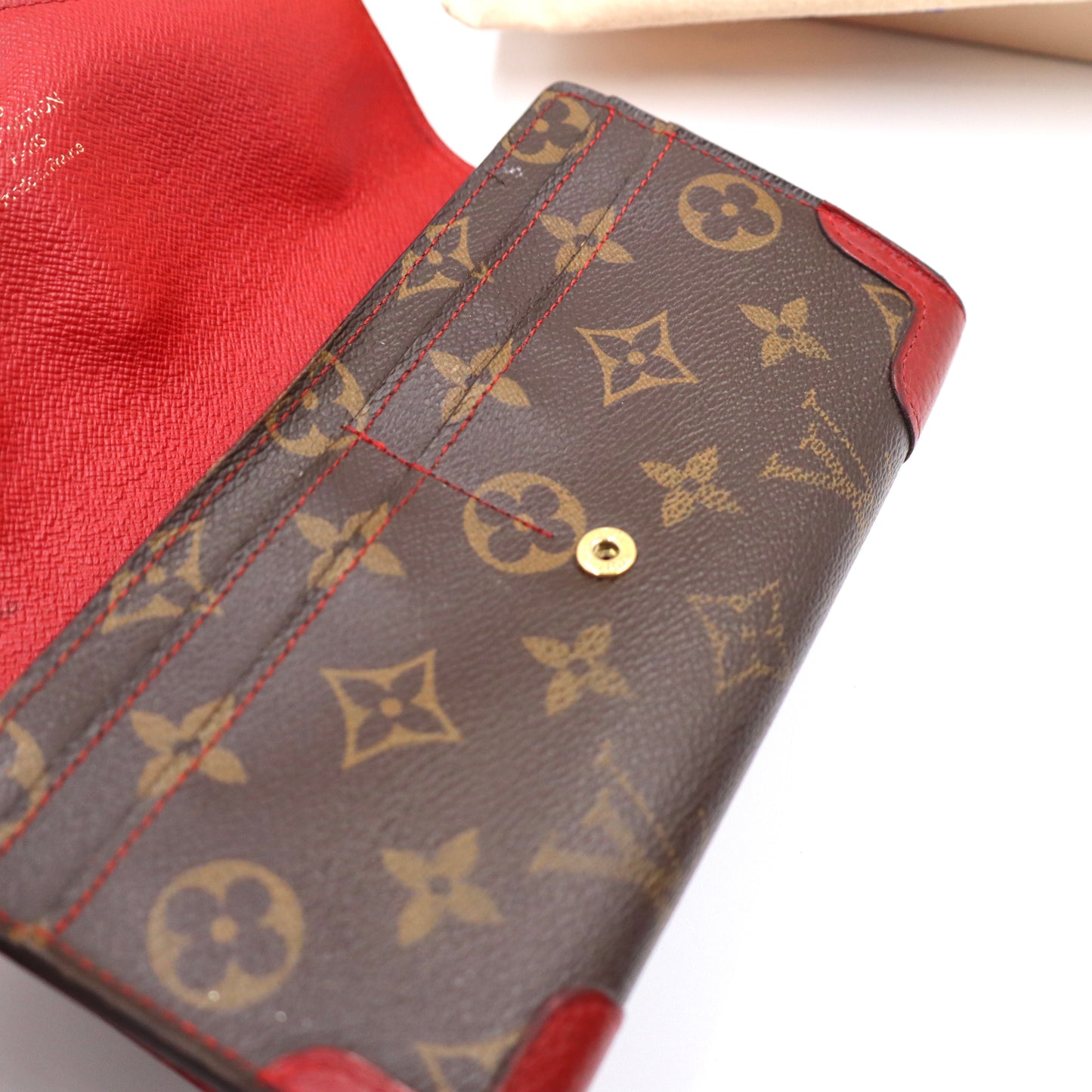 Louis Vuitton Portefeuille Sarah Long Wallet - 496