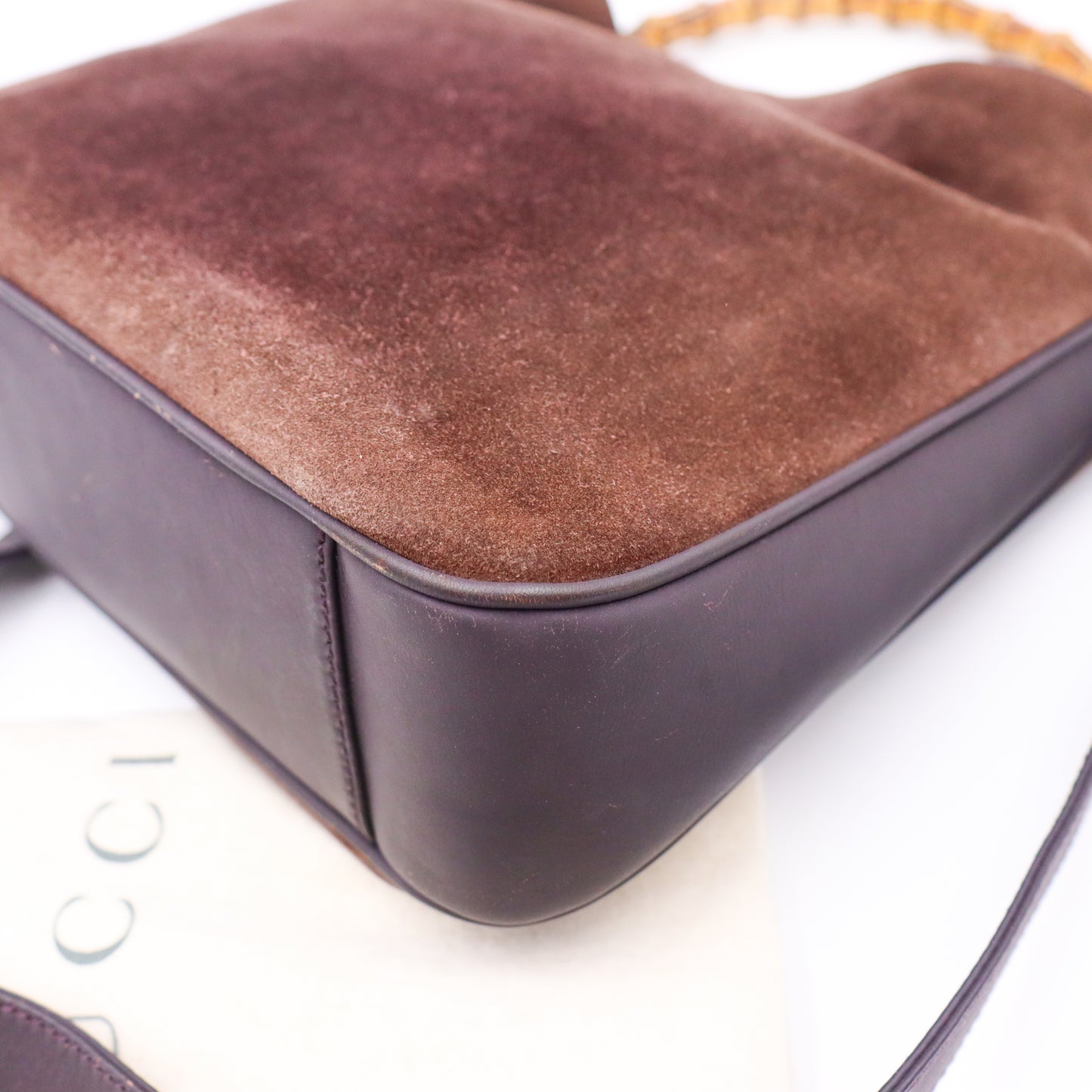 Gucci Bamboo Suede GG - 597