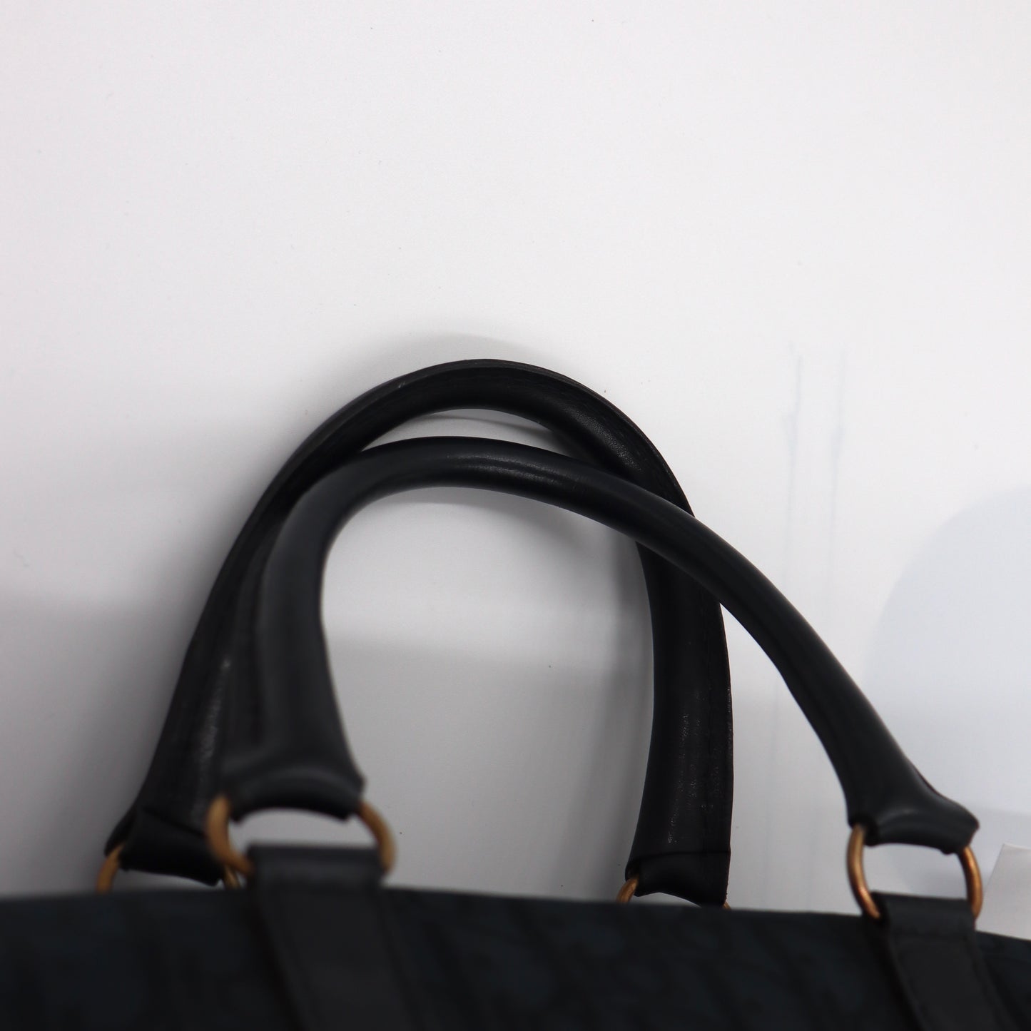 Dior Monogram Blau Keepall Vintage - 345