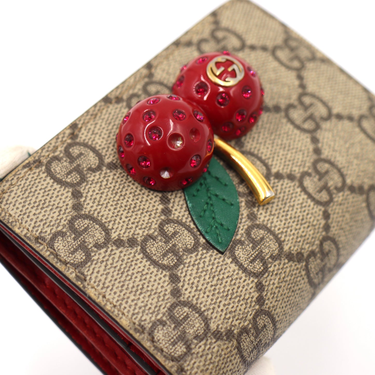 Gucci Bi-Fold GG Cherry Wallet - 522