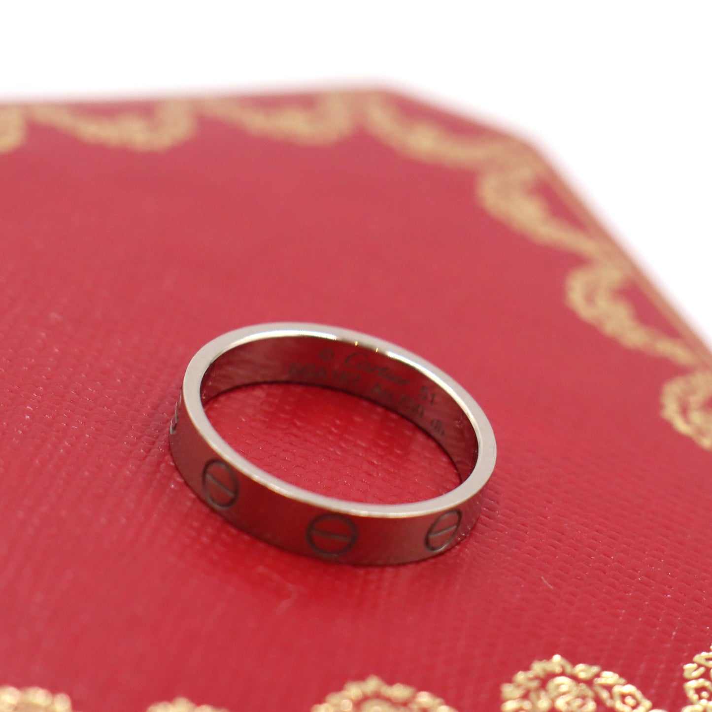 Cartier Love Ring Mini Size 51 - 762