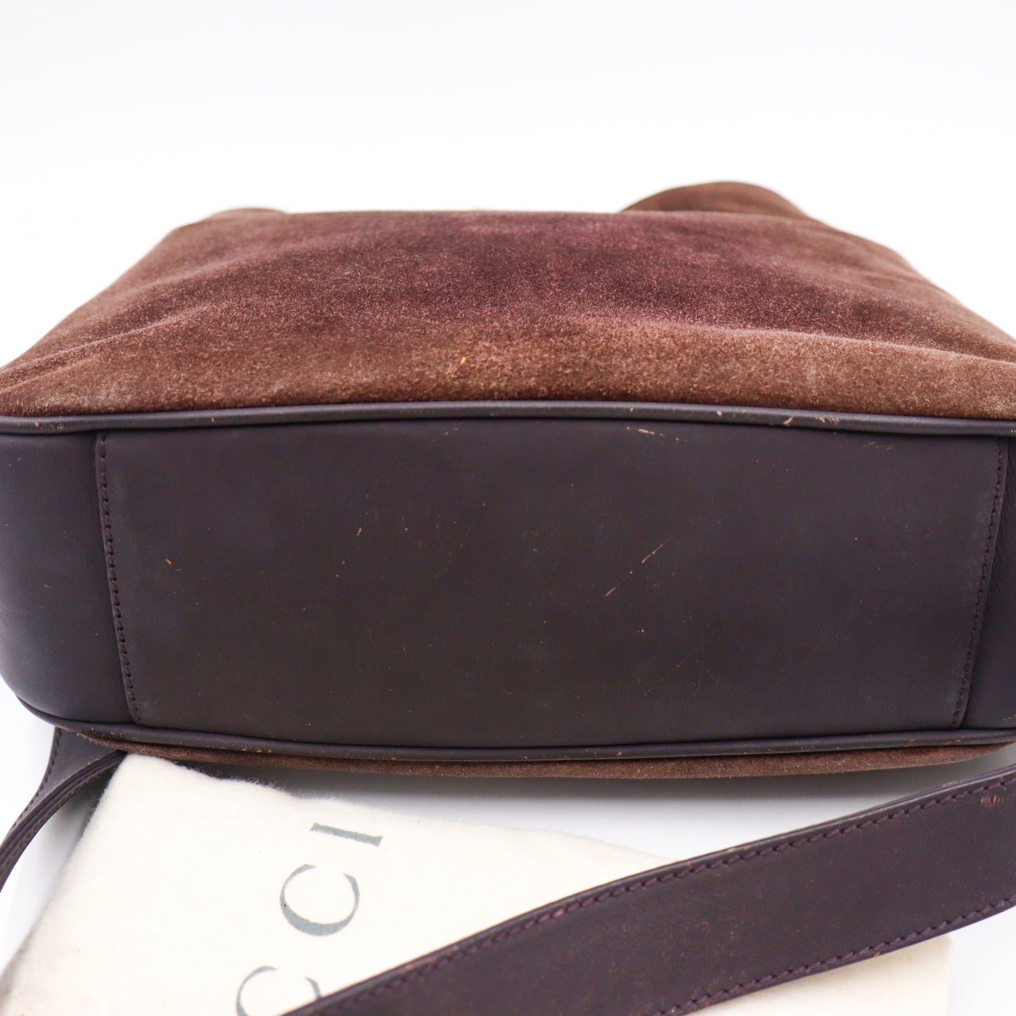 Gucci Bamboo Suede GG - 597
