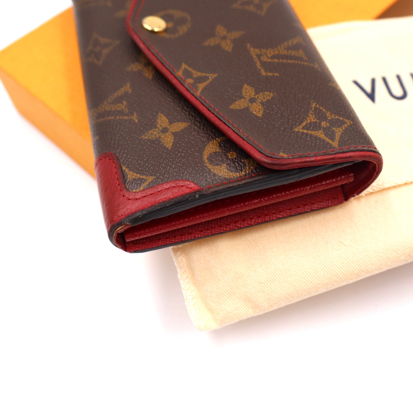Louis Vuitton Portefeuille Sarah Long Wallet - 496