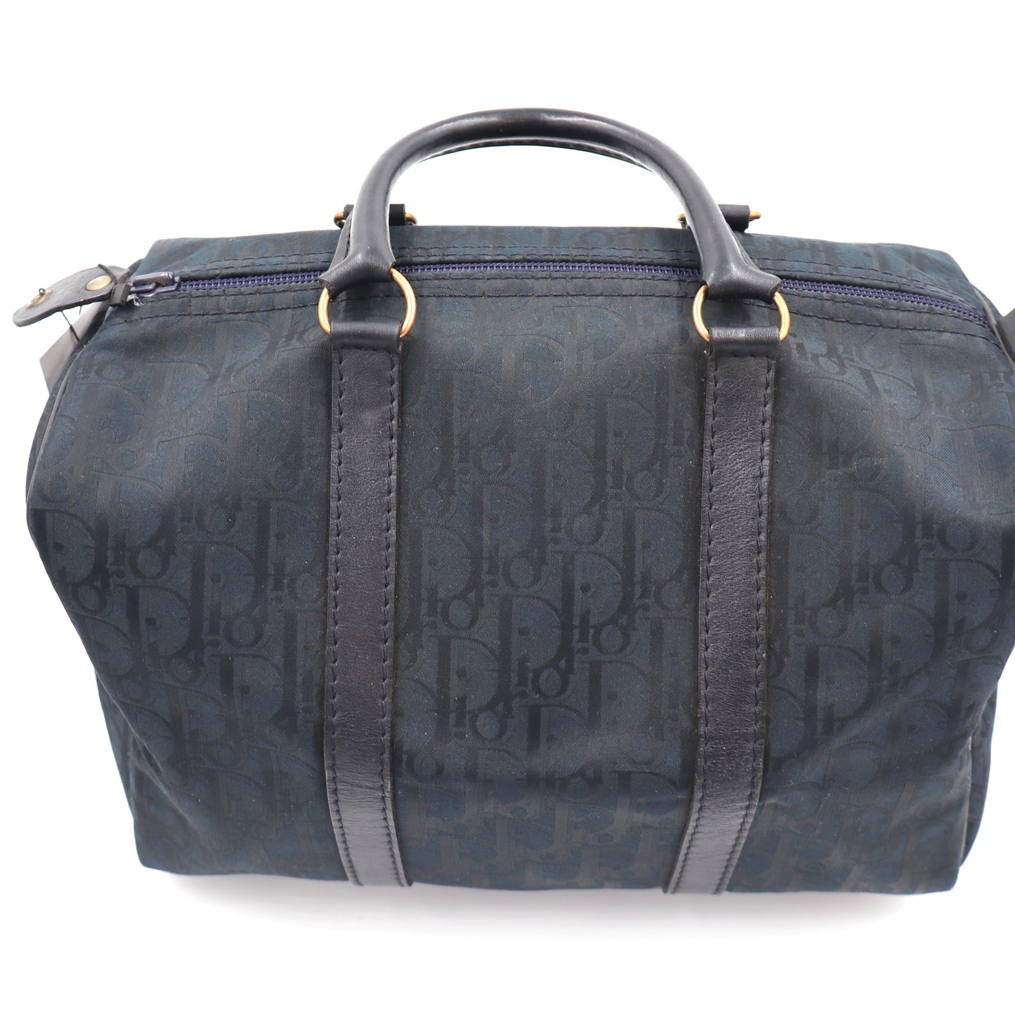 Dior Monogram Blau Keepall Vintage - 345