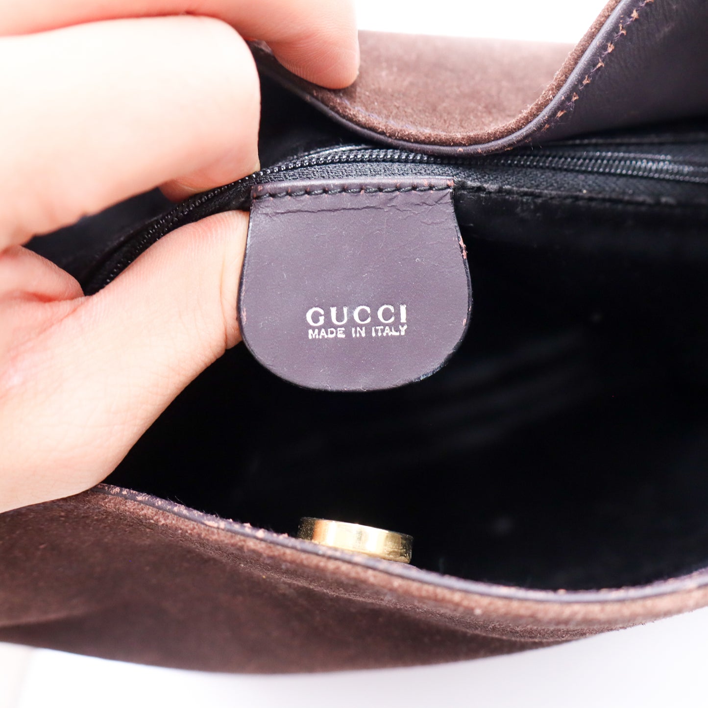 Gucci Bamboo Suede GG - 597