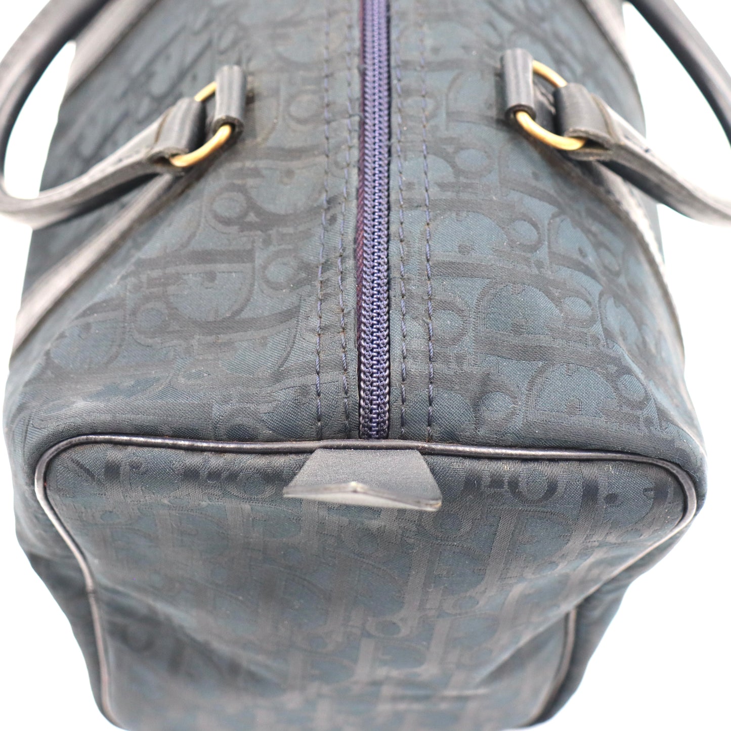 Dior Monogram Blau Keepall Vintage - 345