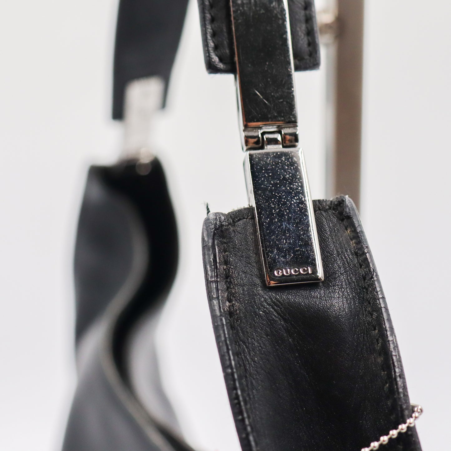 Gucci Hobo Black Leather Tom Ford Collection - 729