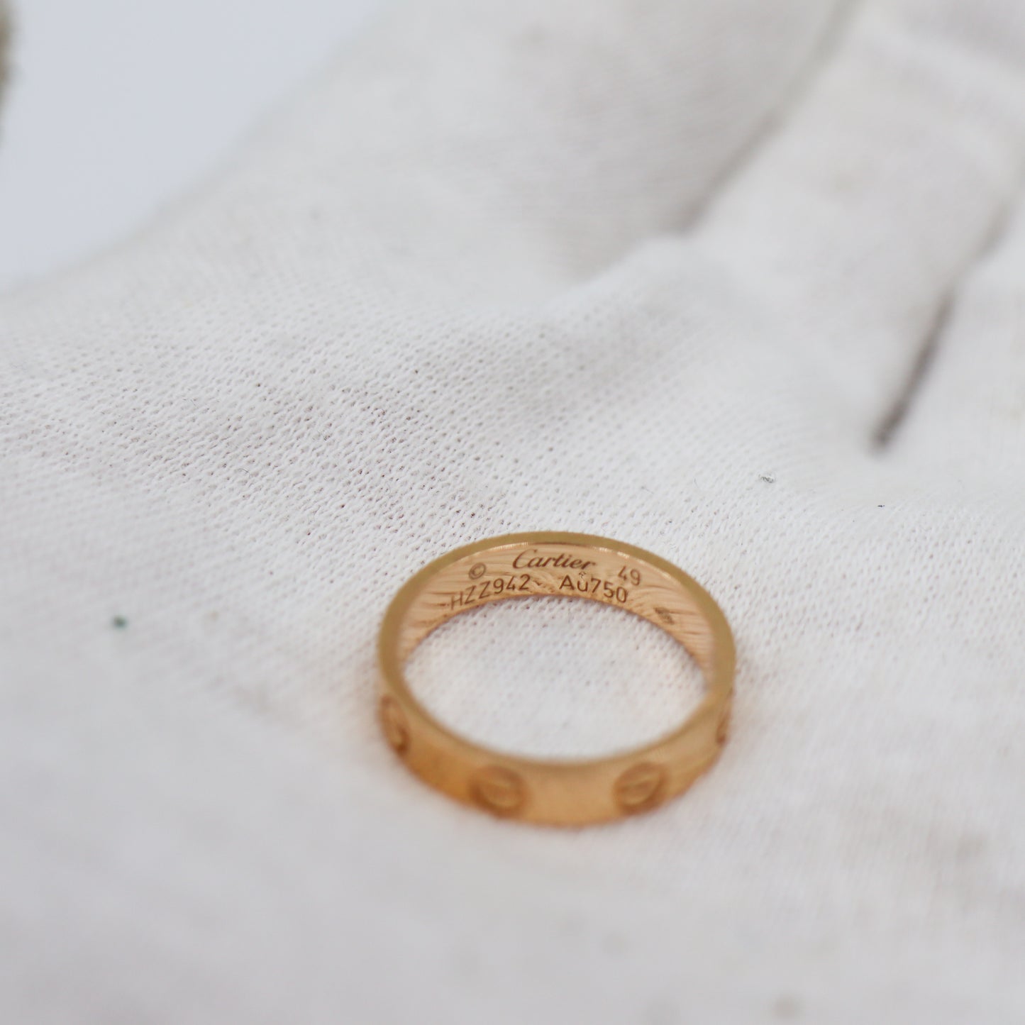 Cartier Love Ring Mini Size 49 - 812