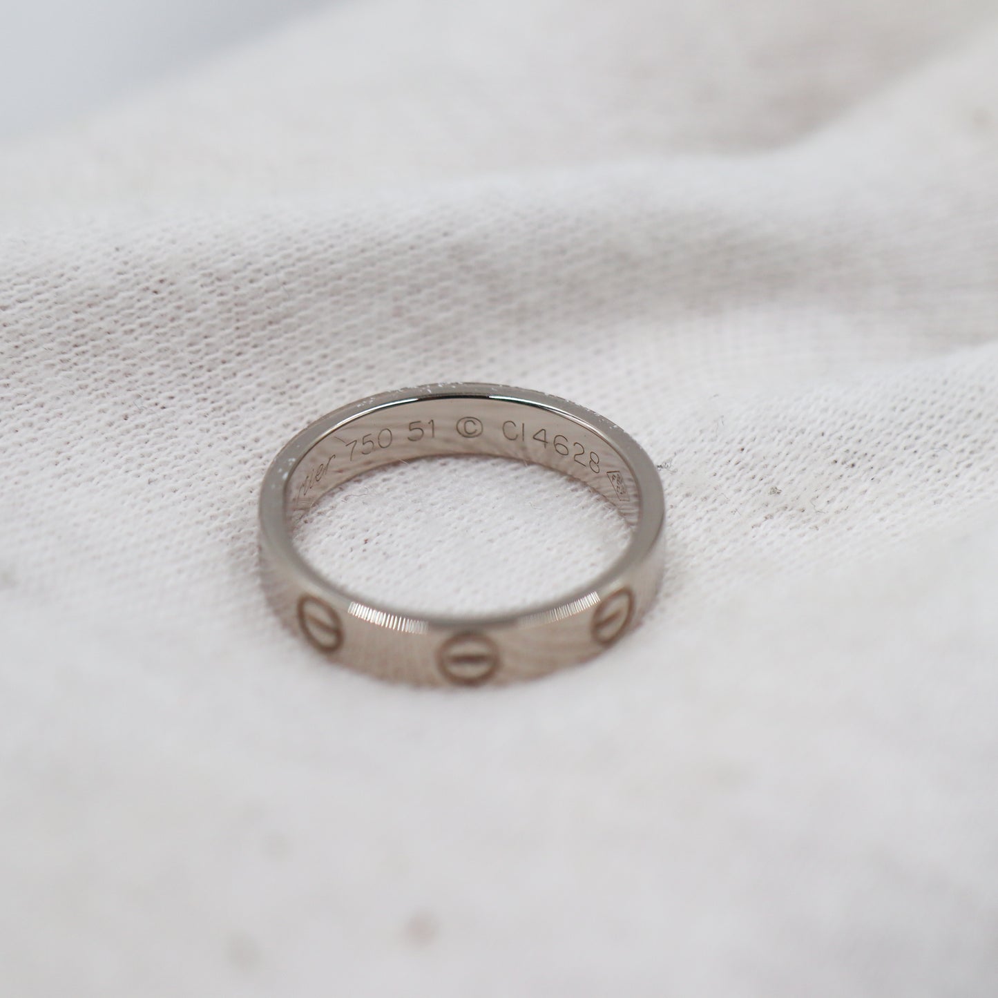Cartier Love Ring Mini Size 51 - 813