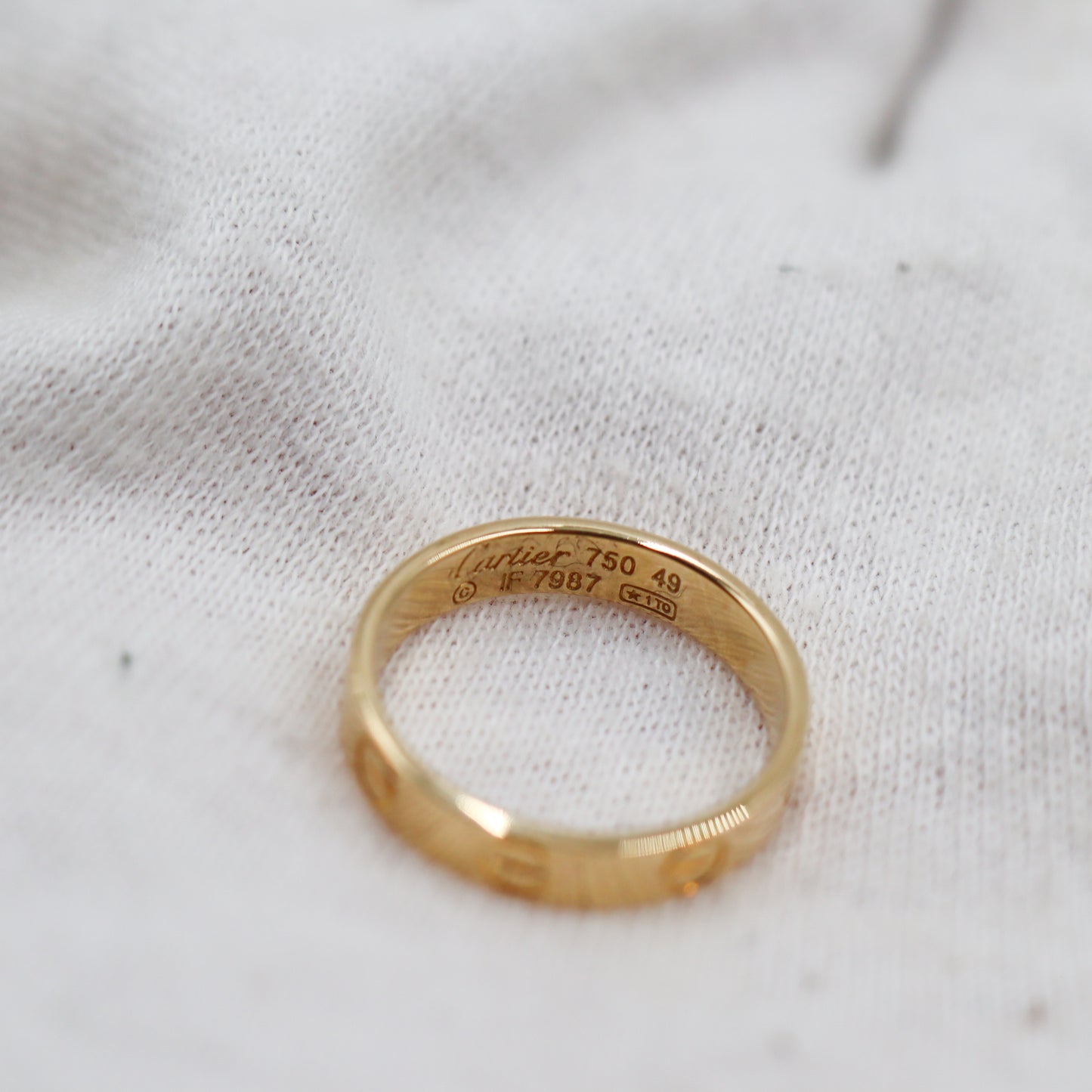 Cartier Love Ring Mini Size 49 - 814