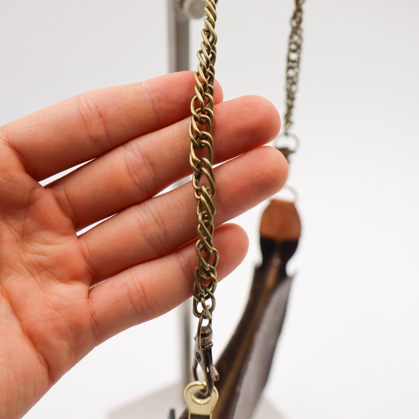 Louis Vuitton Mini Pochette on Chain - 834