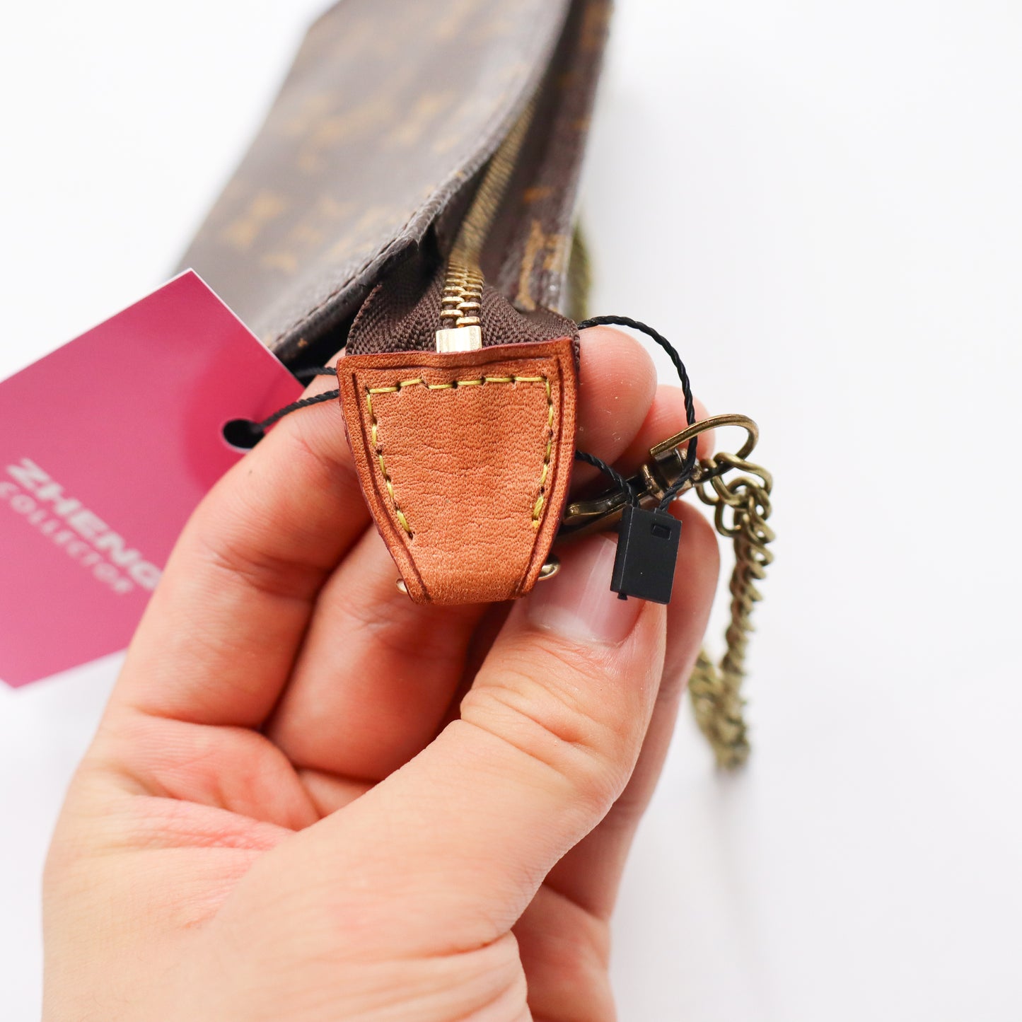 Louis Vuitton Mini Pochette on Chain - 832