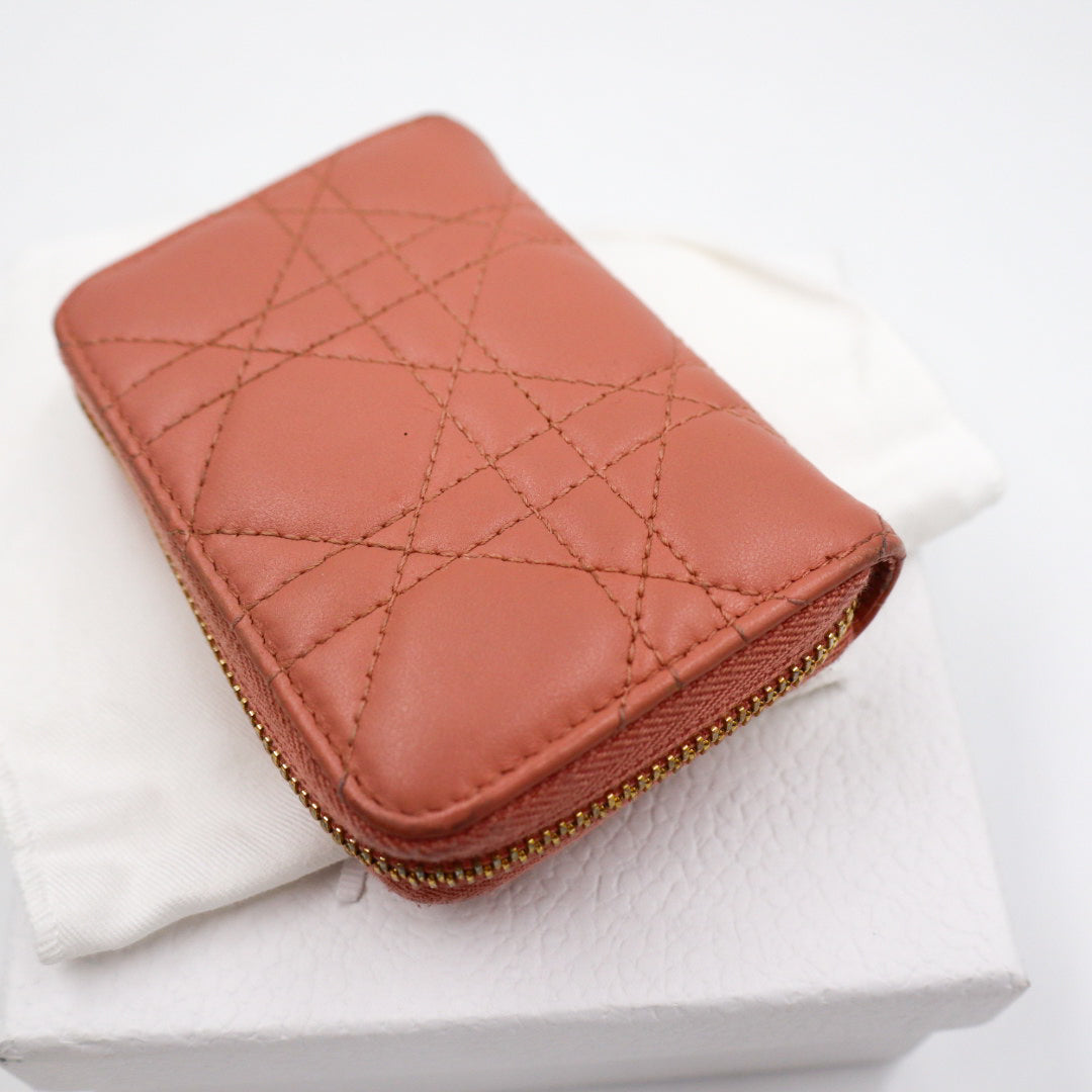Christian Dior Cannage Wallet