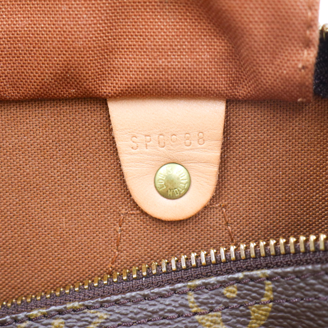 Louis Vuitton Speedy 35 Monogramm