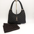 Gucci Jackie Monogramm Schwarz