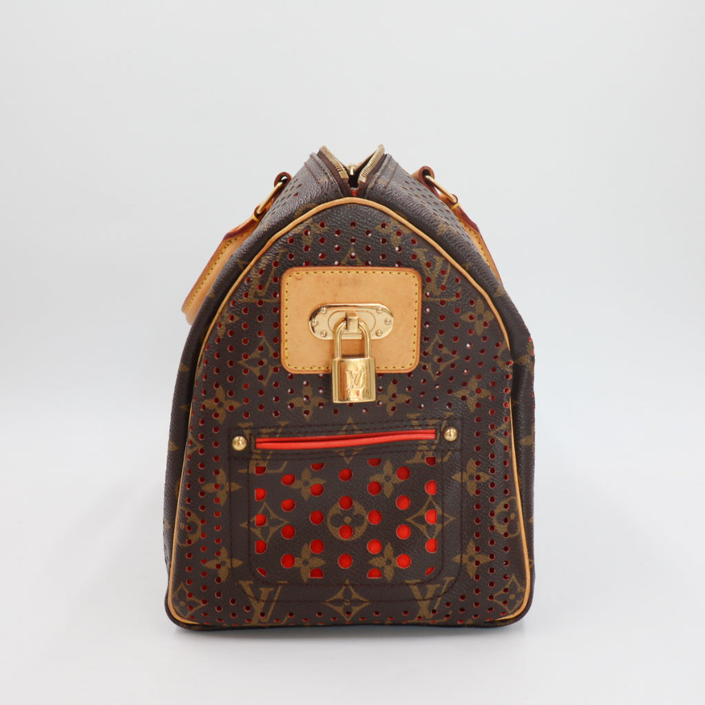Louis Vuitton Speedy 30 Perforiert
