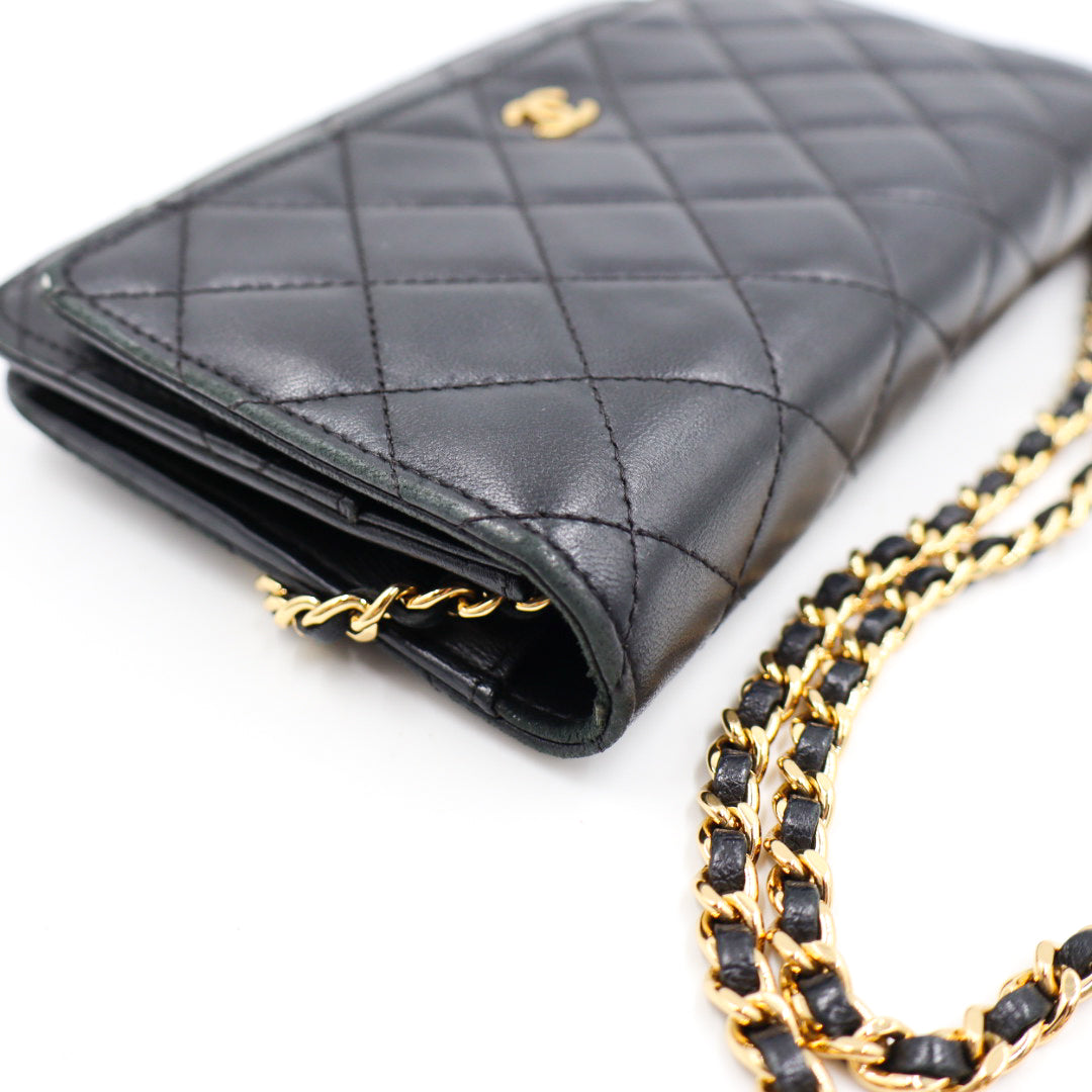 Chanel Matelasse Wallet on Chain