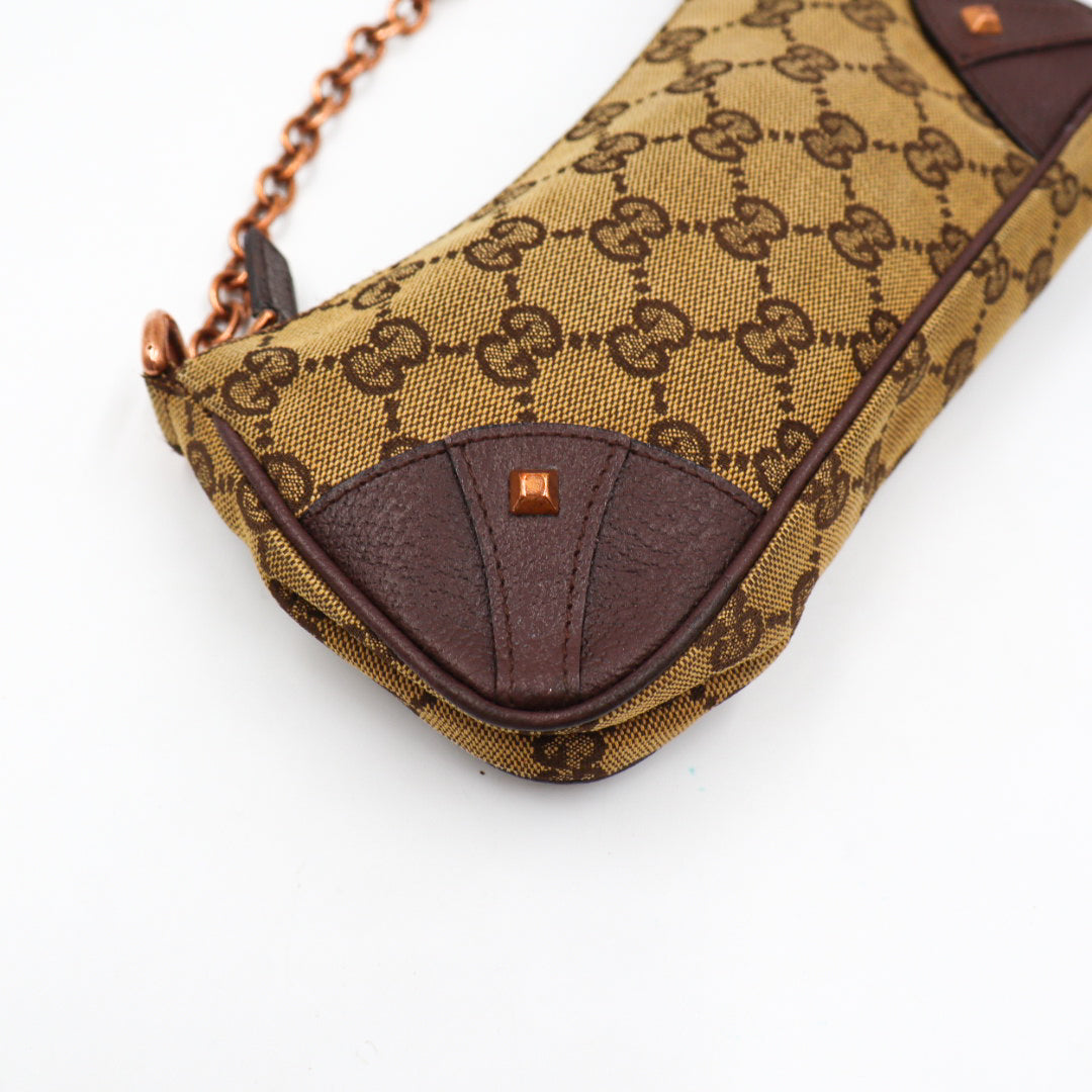 Gucci Pochette Nailhead Monogramm