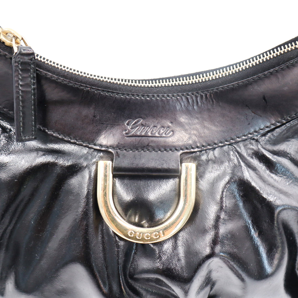 Gucci GG D-Ring Schwarz