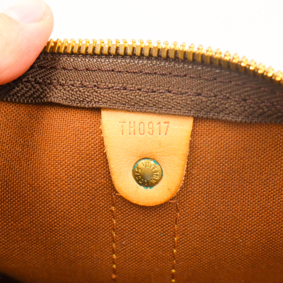 Louis Vuitton Keepall 55 Bandouliere Monogramm