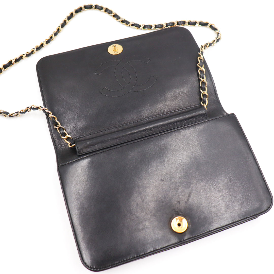 Chanel Matelasse Wallet on Chain