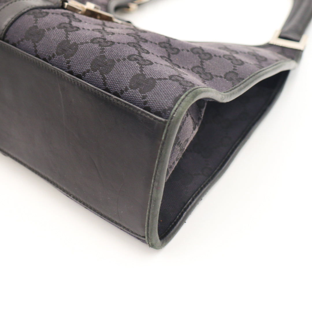 Gucci Jackie Monogramm Schwarz