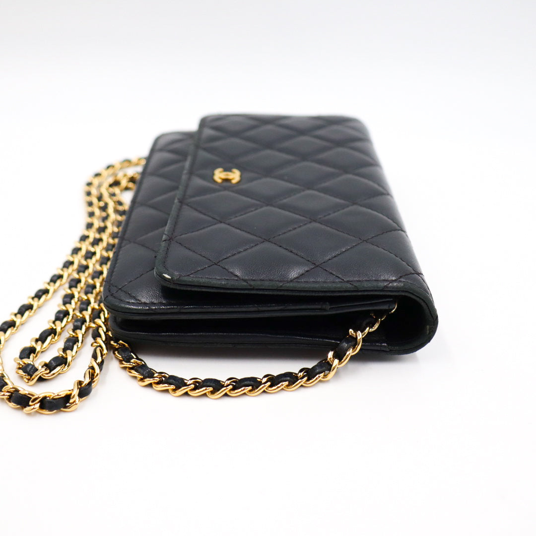 Chanel Matelasse Wallet on Chain