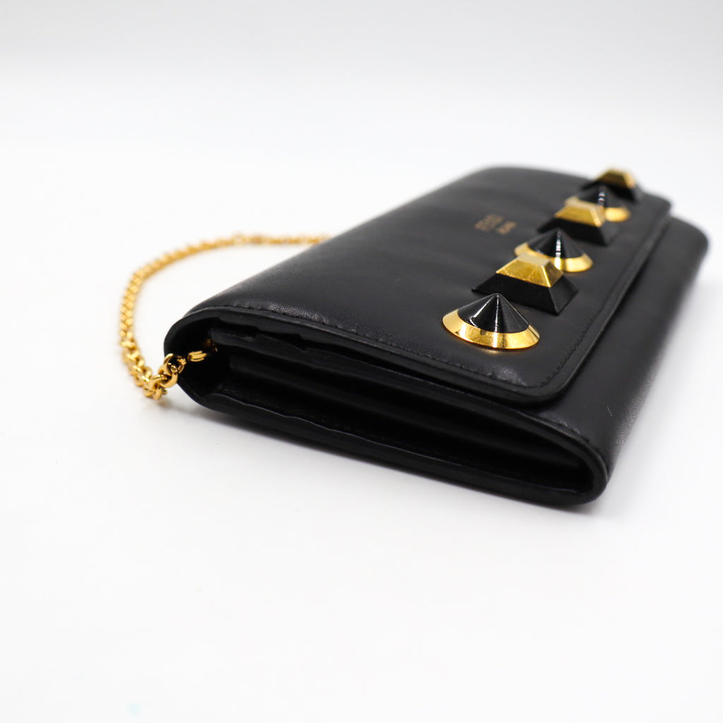 Fendi Leather Wallet on Chain