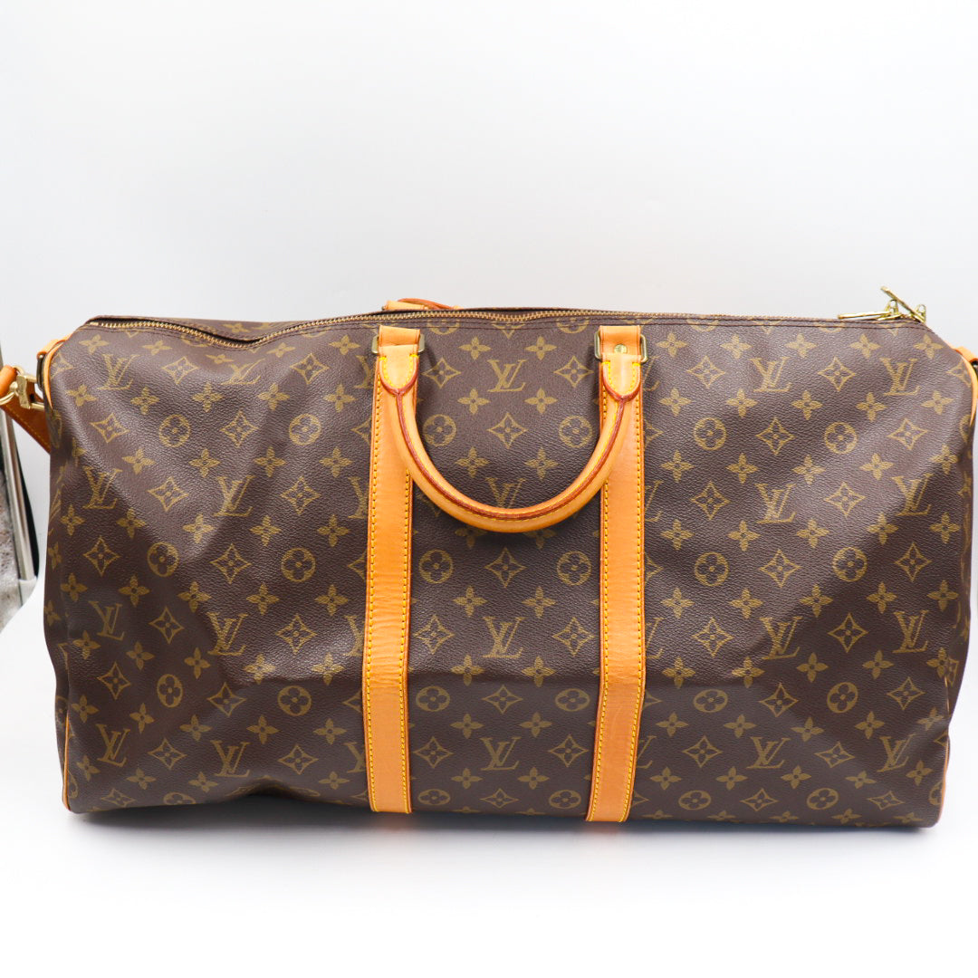 Louis Vuitton Keepall 55 Bandouliere Monogramm