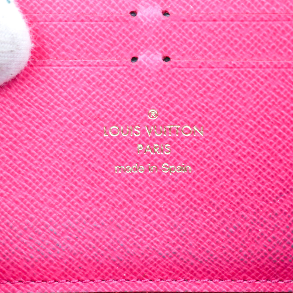 Louis Vuitton Clemence Flower Charm Wallet