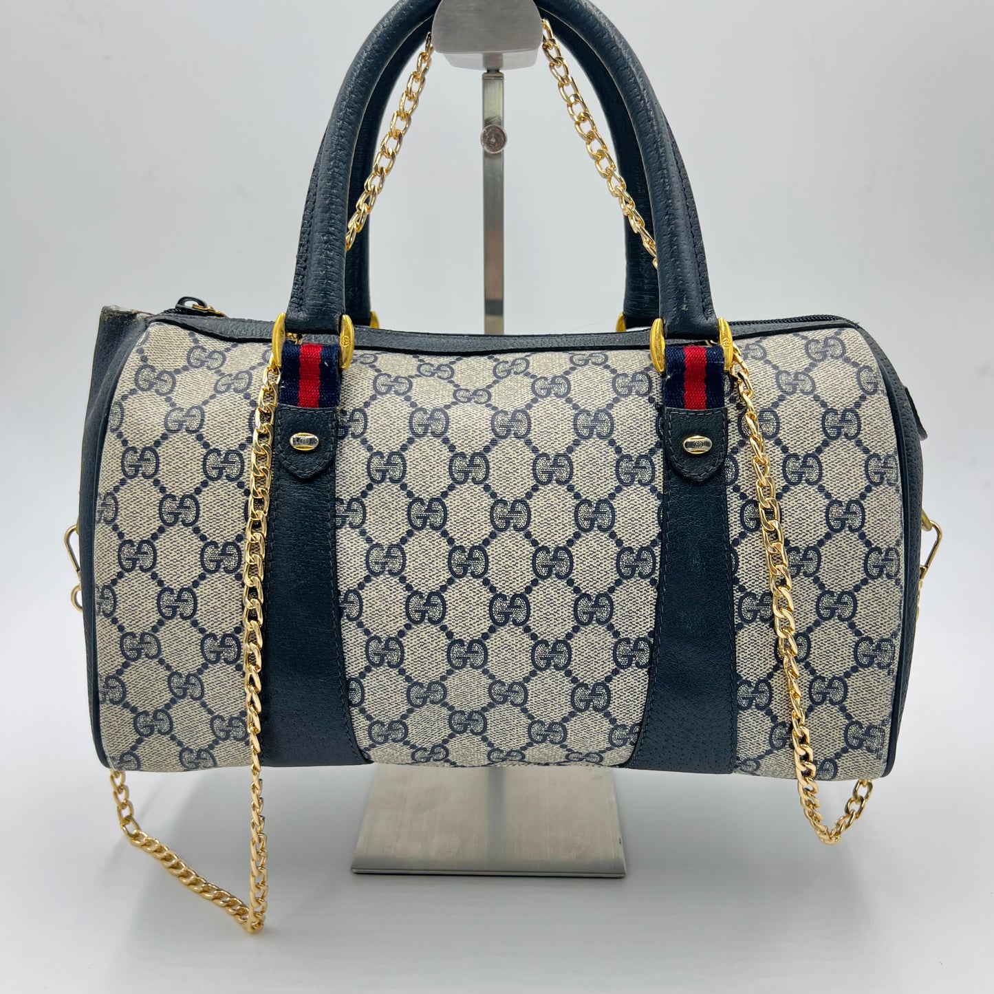 Gucci Mini Boston Sherry Line - 256