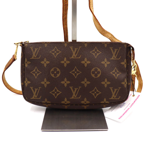 Louis Vuitton Pochette Monogram inkl. Schultergurt - 340