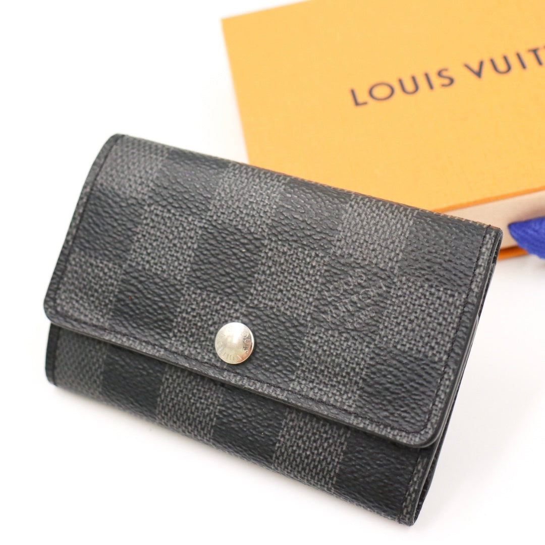 Louis Vuitton Schlüsseletui Damier Graphit