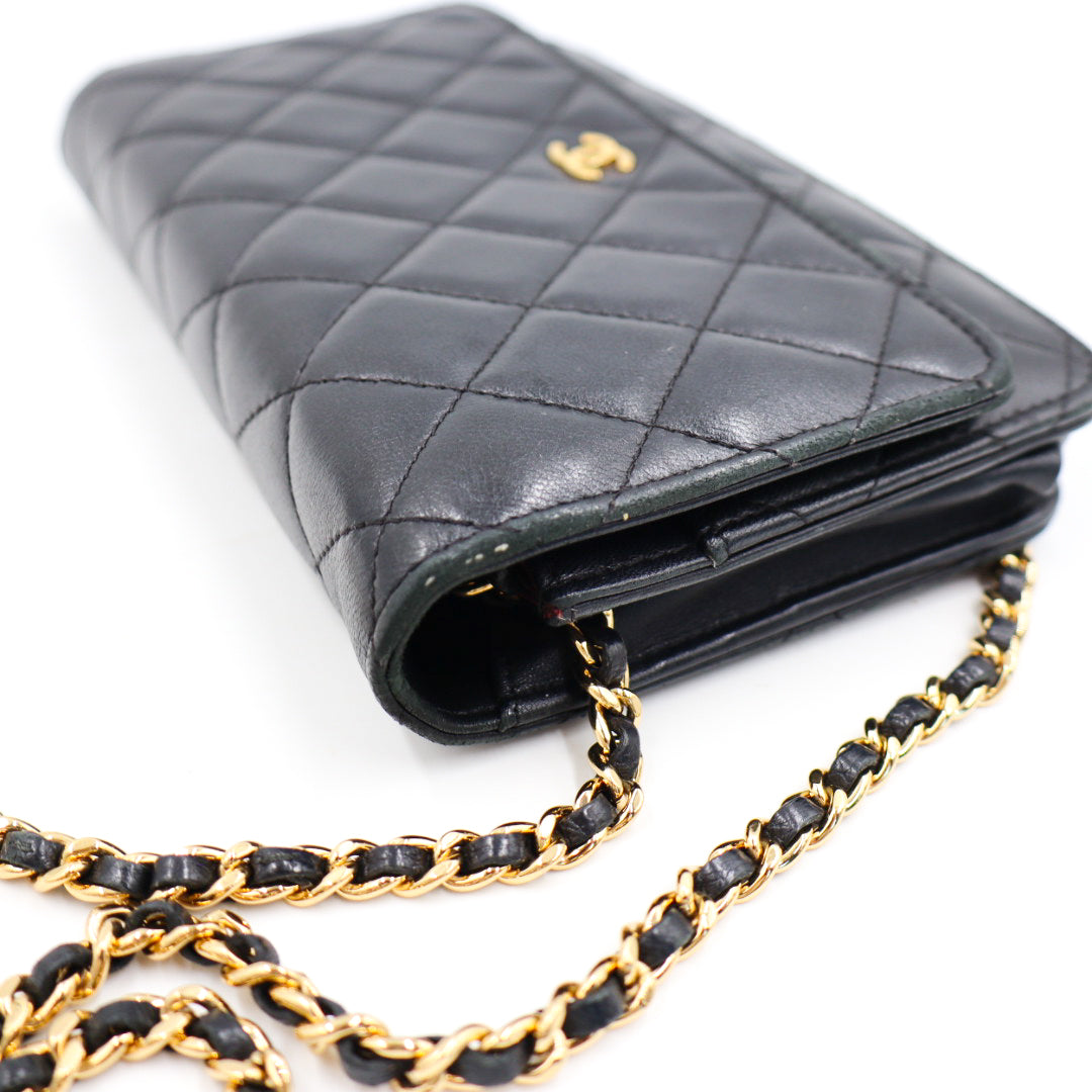 Chanel Matelasse Wallet on Chain