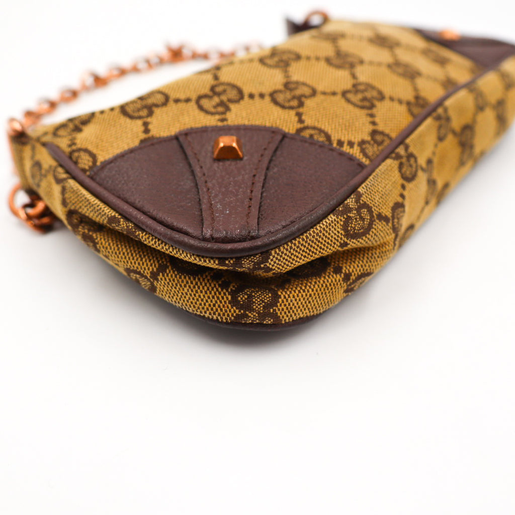 Gucci Pochette Nailhead Monogramm