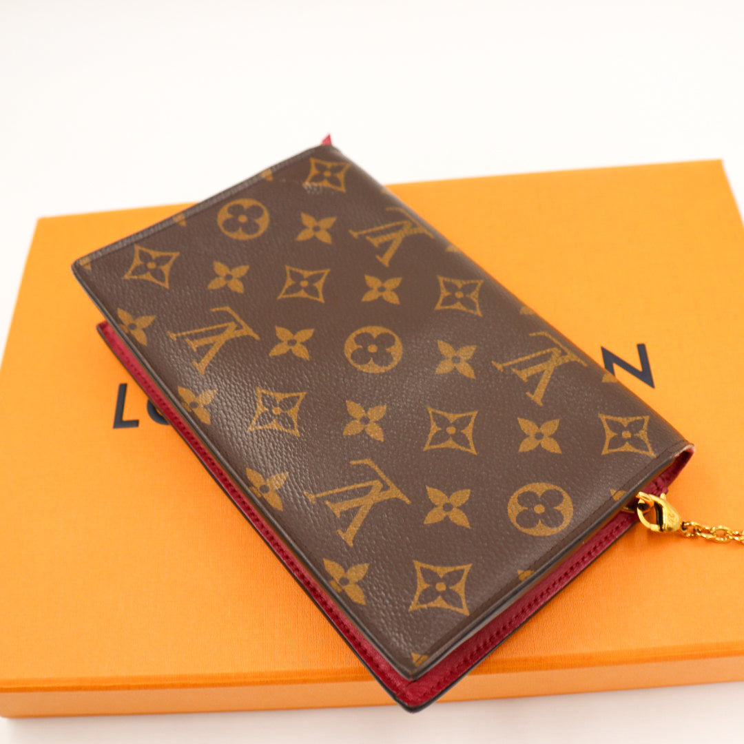 Louis Vuitton Portefeuille Flore Wallet on Chain