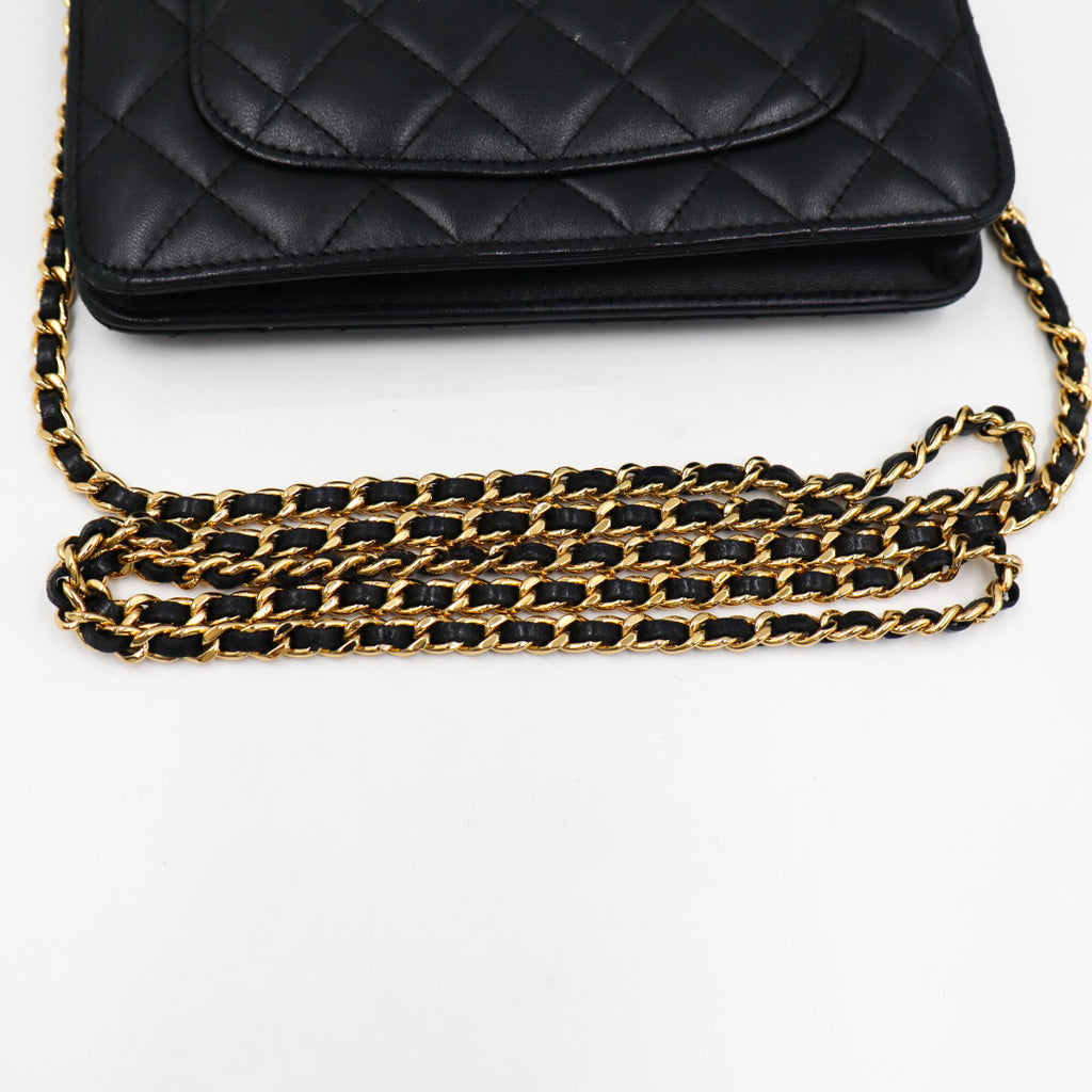 Chanel Matelasse Wallet on Chain