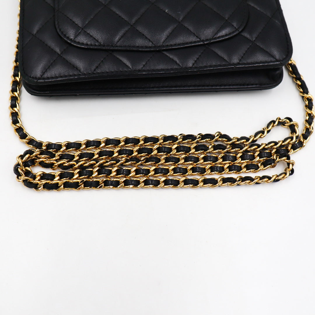 Chanel Matelasse Wallet on Chain