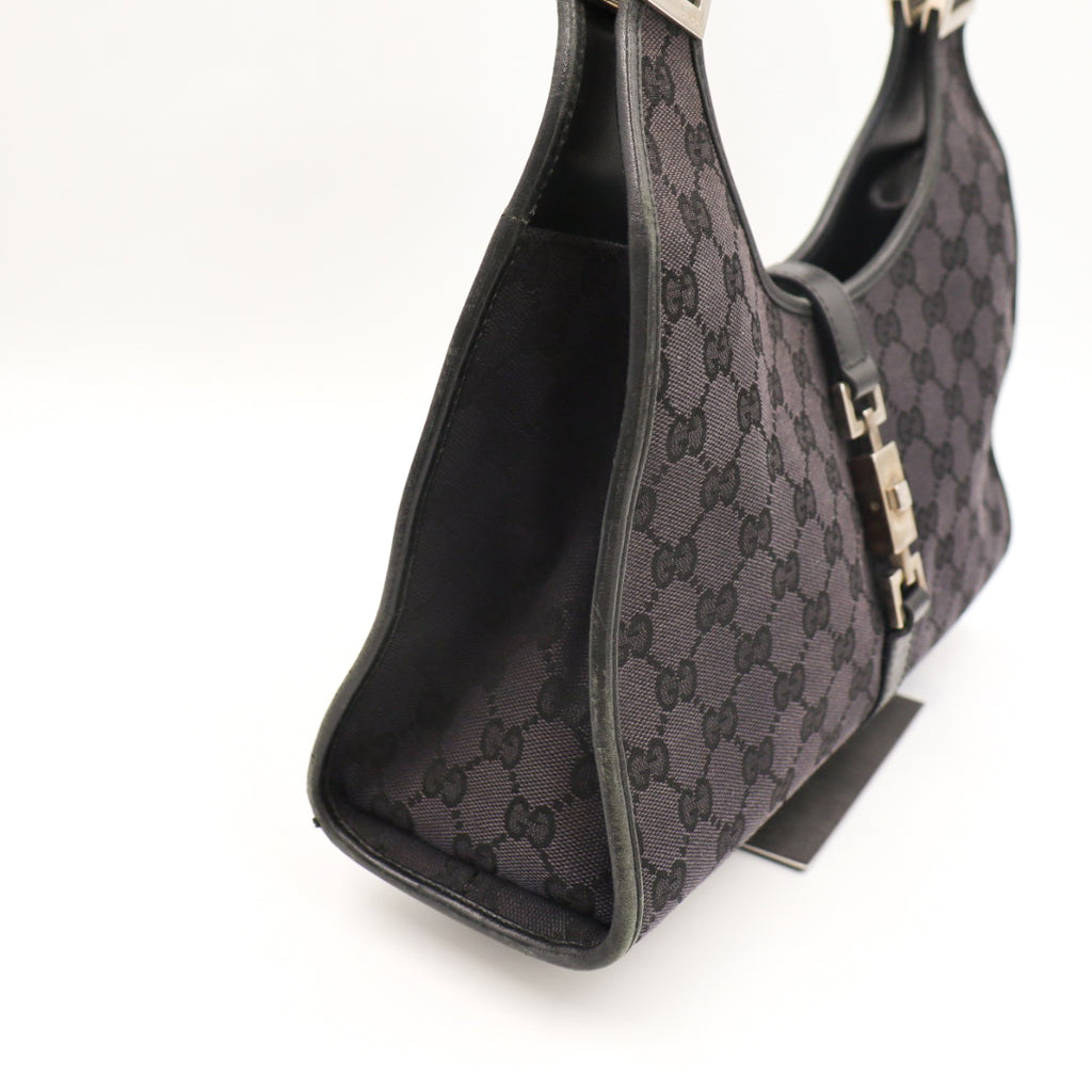 Gucci Jackie Monogramm Schwarz