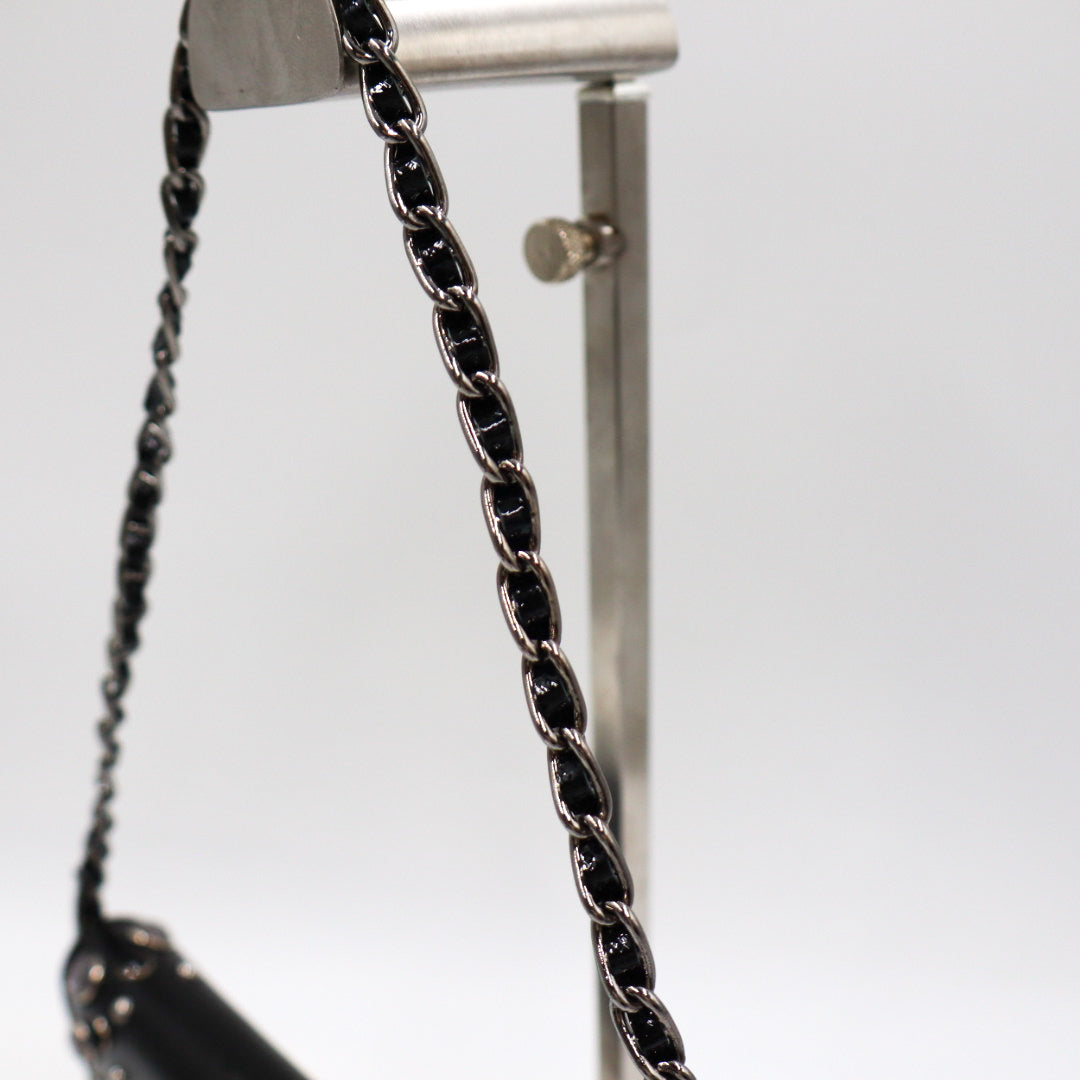 Prada Saffiano Vernice Wallet on Chain