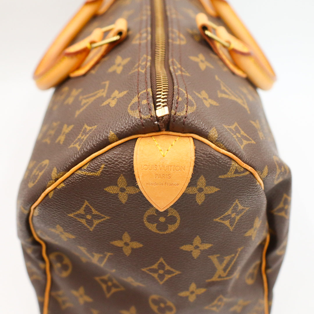 Louis Vuitton Speedy 35 Monogramm