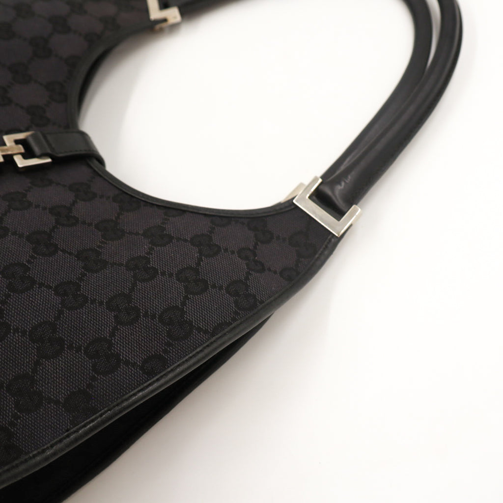 Gucci Jackie Monogramm Schwarz