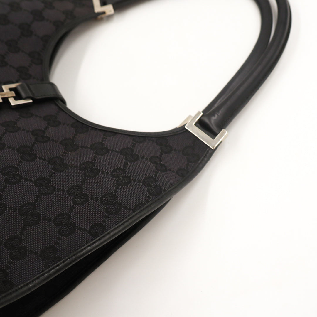 Gucci Jackie Monogramm Schwarz
