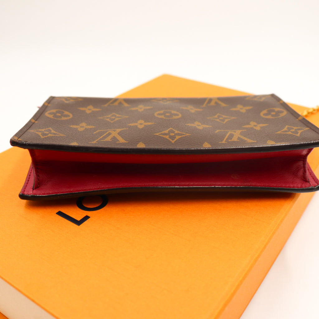 Louis Vuitton Portefeuille Flore Wallet on Chain